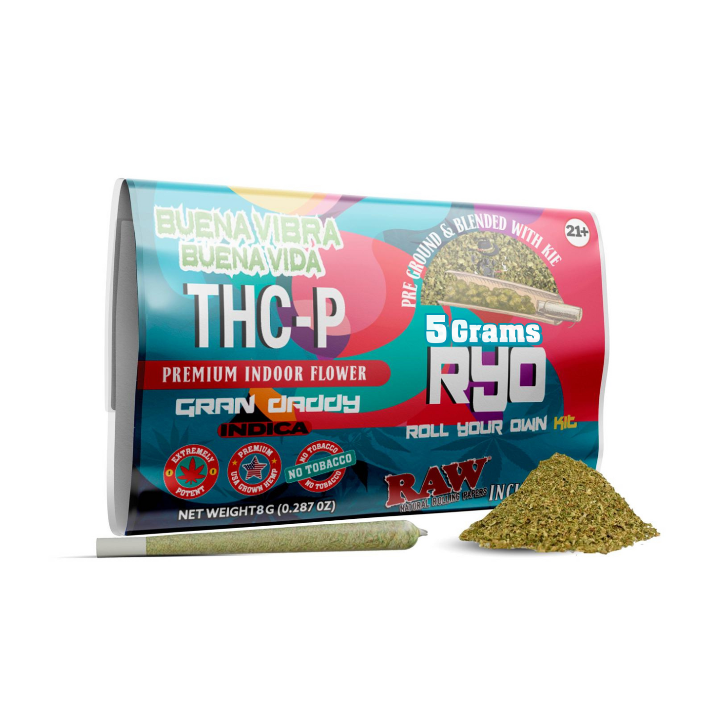 RYO PREROLL THC-P GRAN DADDY INDICA