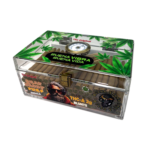 THC-A HUMIDOR BLUNTS GRAN DADDY INDICA